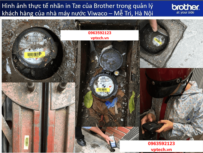 Máy in nhãn Brother PT-E550WVP