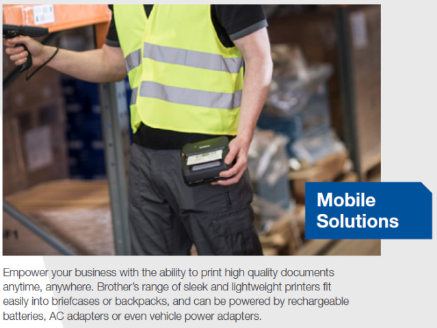 Máy in nhãn BROTHER RJ-3150