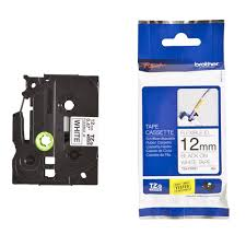Nhãn siêu dẻo Brother TZE- FX231 / Chữ đen, nền trắng / Khổ 12MM