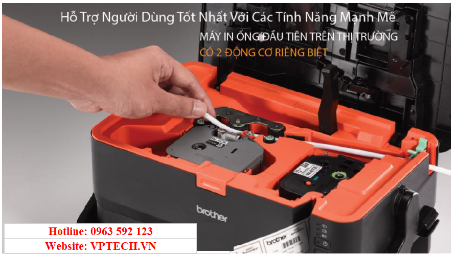 Máy in ống BROTHER PT-E800T-7