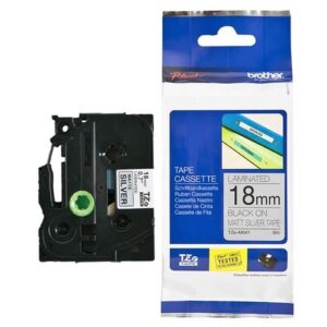 Nhãn bạc mờ Brother TZE- M941 / Chữ đen, nền bạc / Khổ 18MM