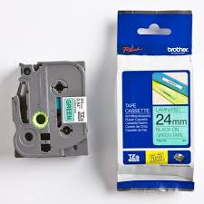Nhãn siêu dẻo Brother TZE- FX751 / Chữ đen, nền trắng / Khổ 24MM
